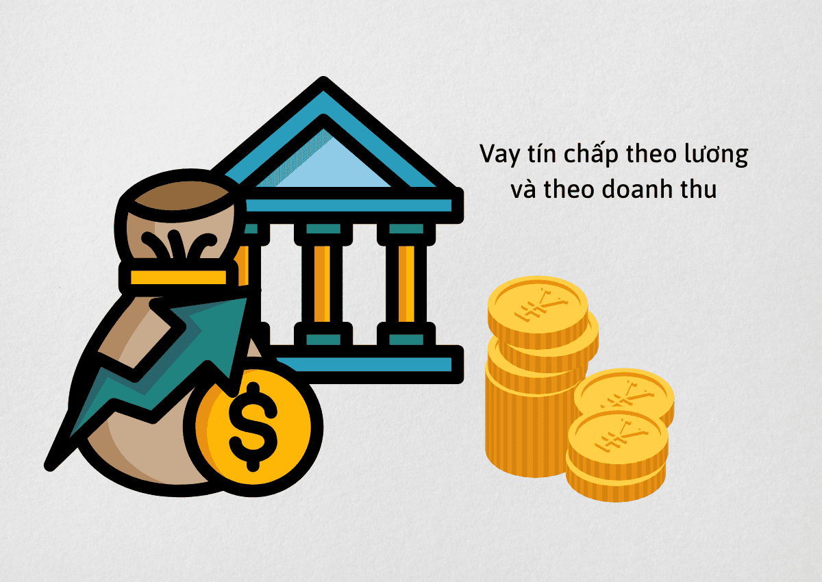 Vay tín chấp theo lương và theo doanh thu