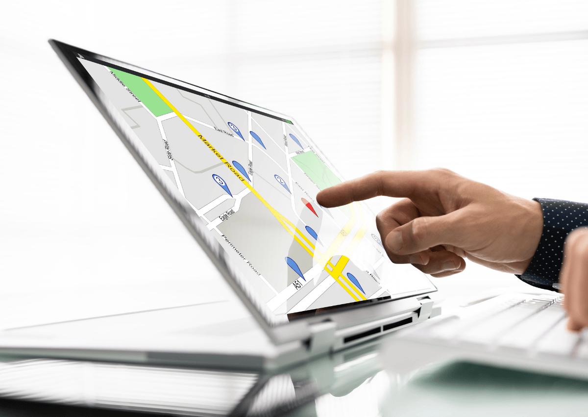 Tìm qua ứng dụng Bản đồ Google Maps