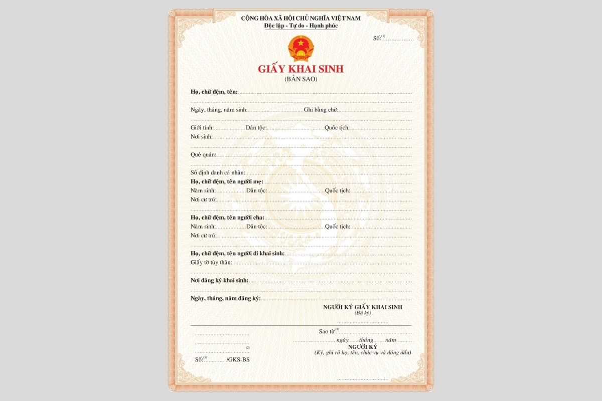 Trường hợp đặc biệt cần làm lại bản chính giấy khai sinh khi bị mất